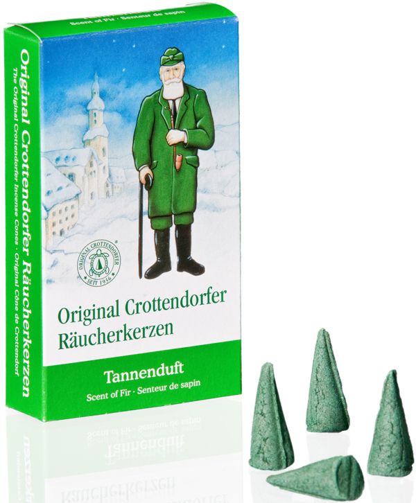 Original Crottendorfer Räucherkerzen 24er, Tannenduft