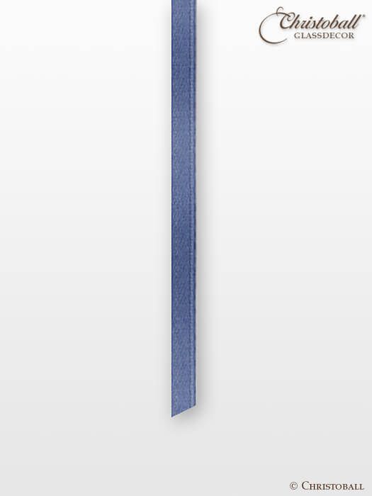 Satinband - Jeans-Blau