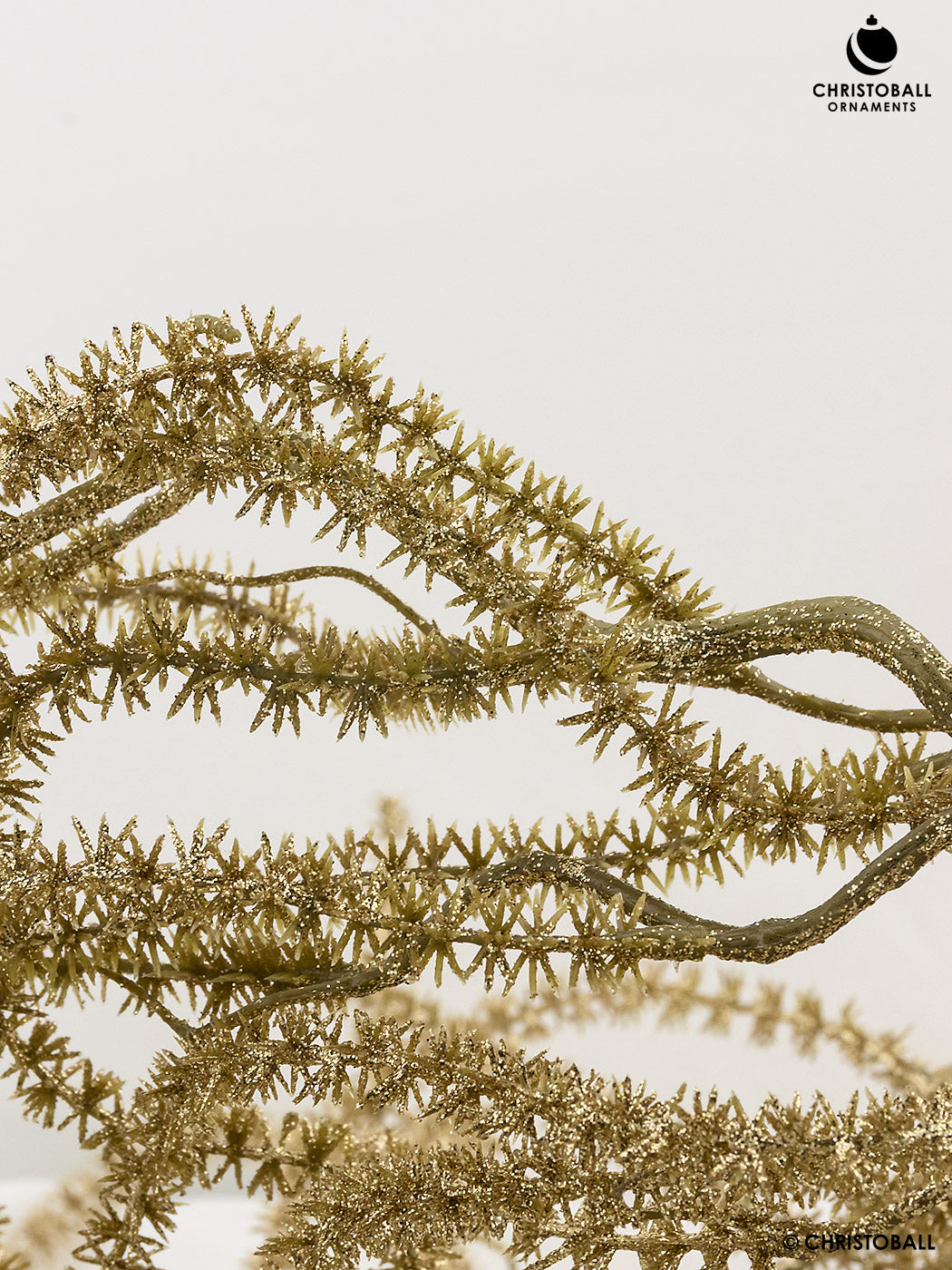 Dekohänger - Girlande aus Kunstzweigen 180cm, gold