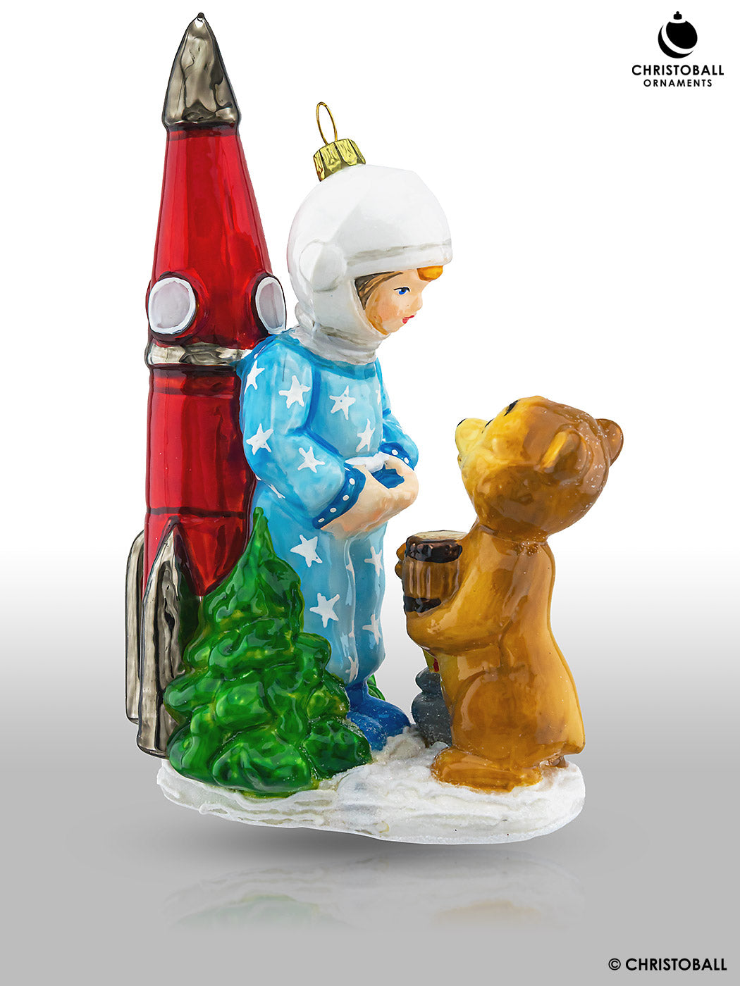 Nostalgia Kollektion - Astronaut mit Teddy