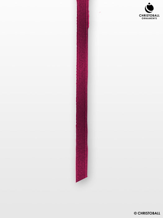 Satinband - Burgundy