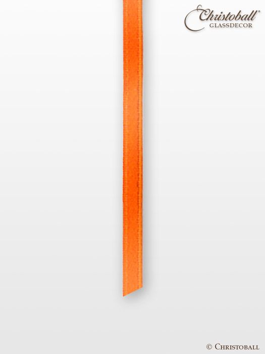 Satinband - Happy-Orange