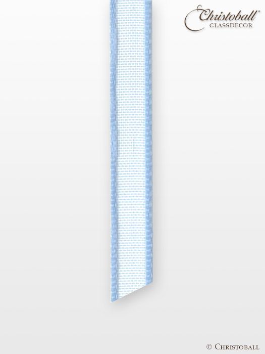 Organza Band - Hell Blau