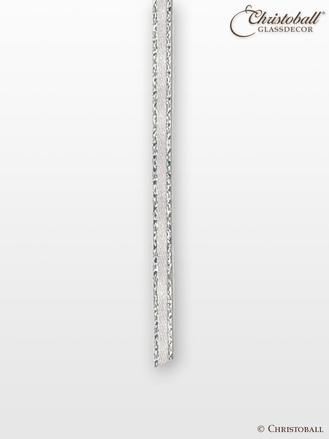 Edge Satinband - Silber
