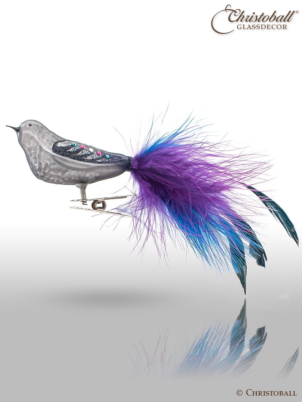 Paradiesvogel mit Clip