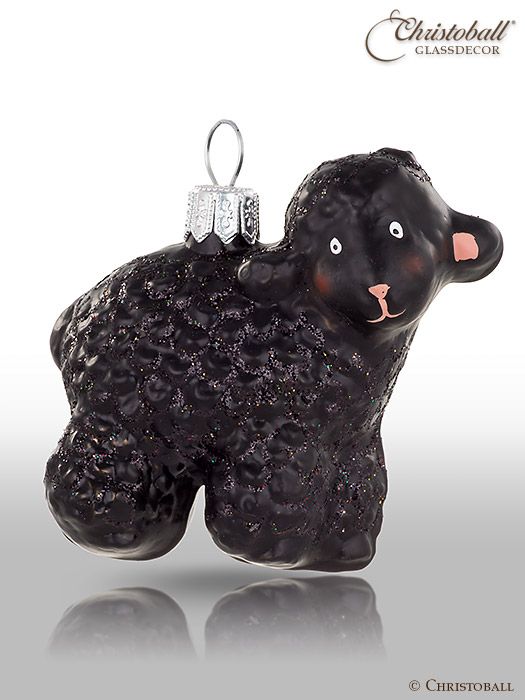 Baby-Lamm, Lämmchen, schwarz