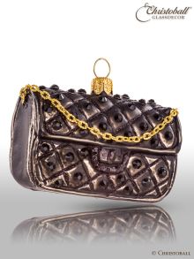 Handtasche mit Swarovski-Kristallen