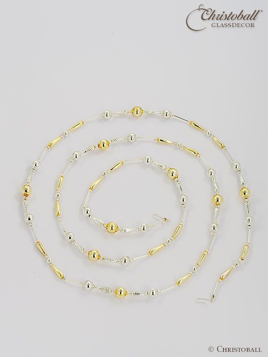 Gablonzer - Baumkette Eliska, gold-silber