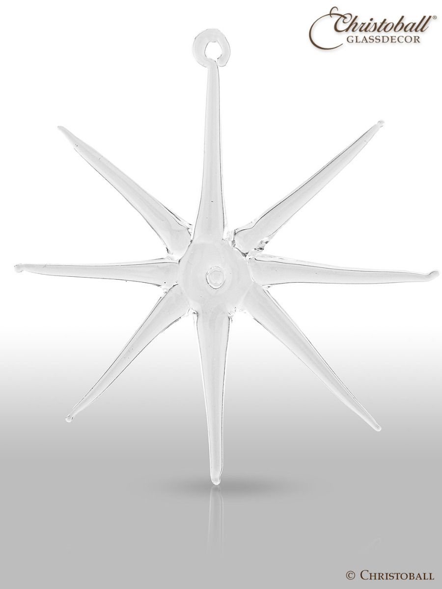Glaskunst - Form Stern, groß