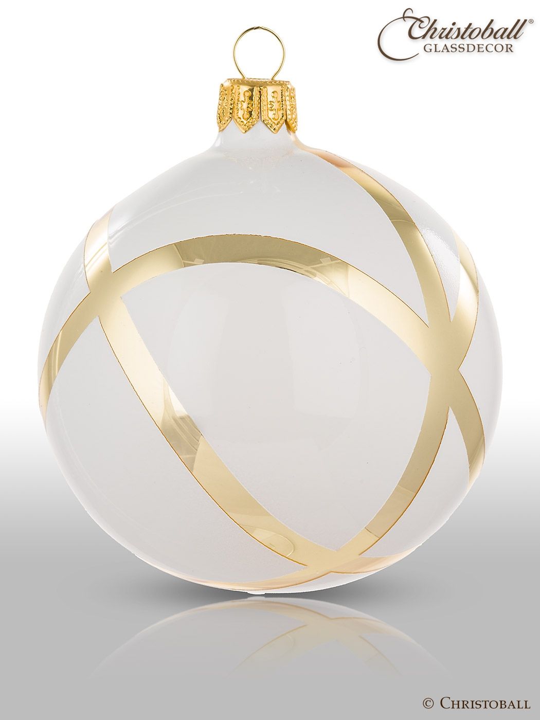 Weihnachtskugeln Glanzstück Purist