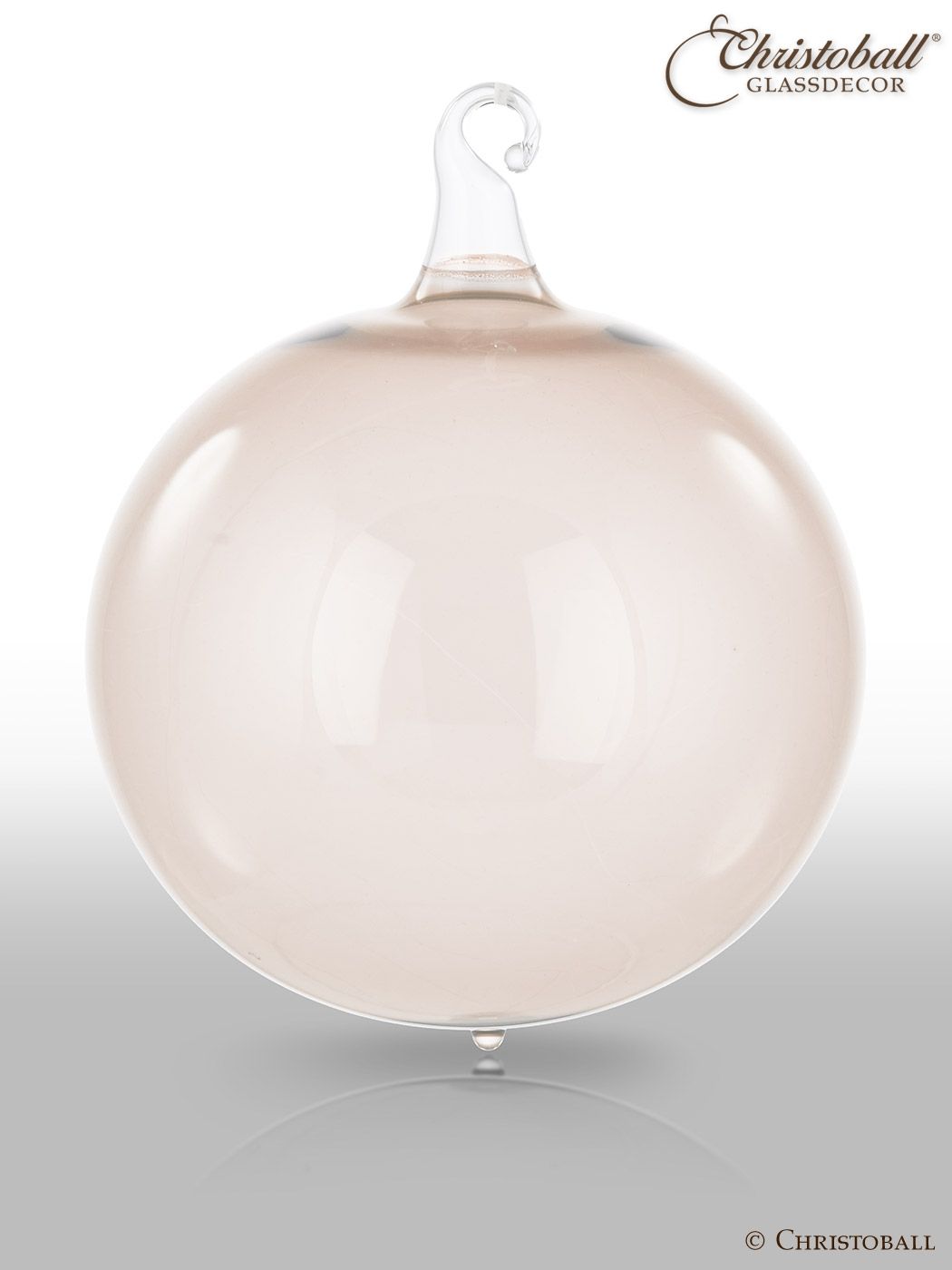 Weihnachtskugeln Pure Transparent L