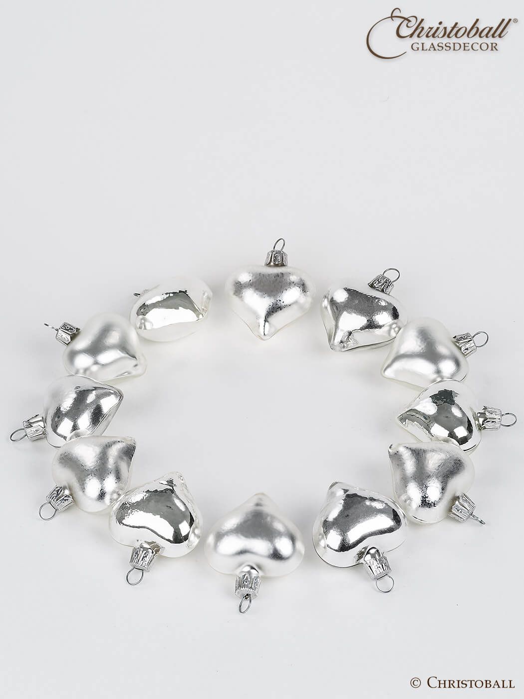 Herzallerliebst - Herzchen Set, Silber