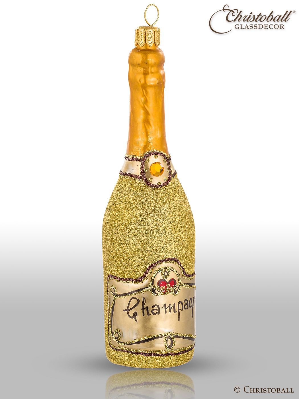 Flasche Champagner