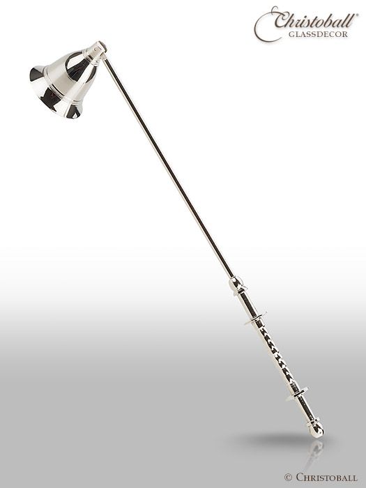 Kerzenlöscher, silberfarben