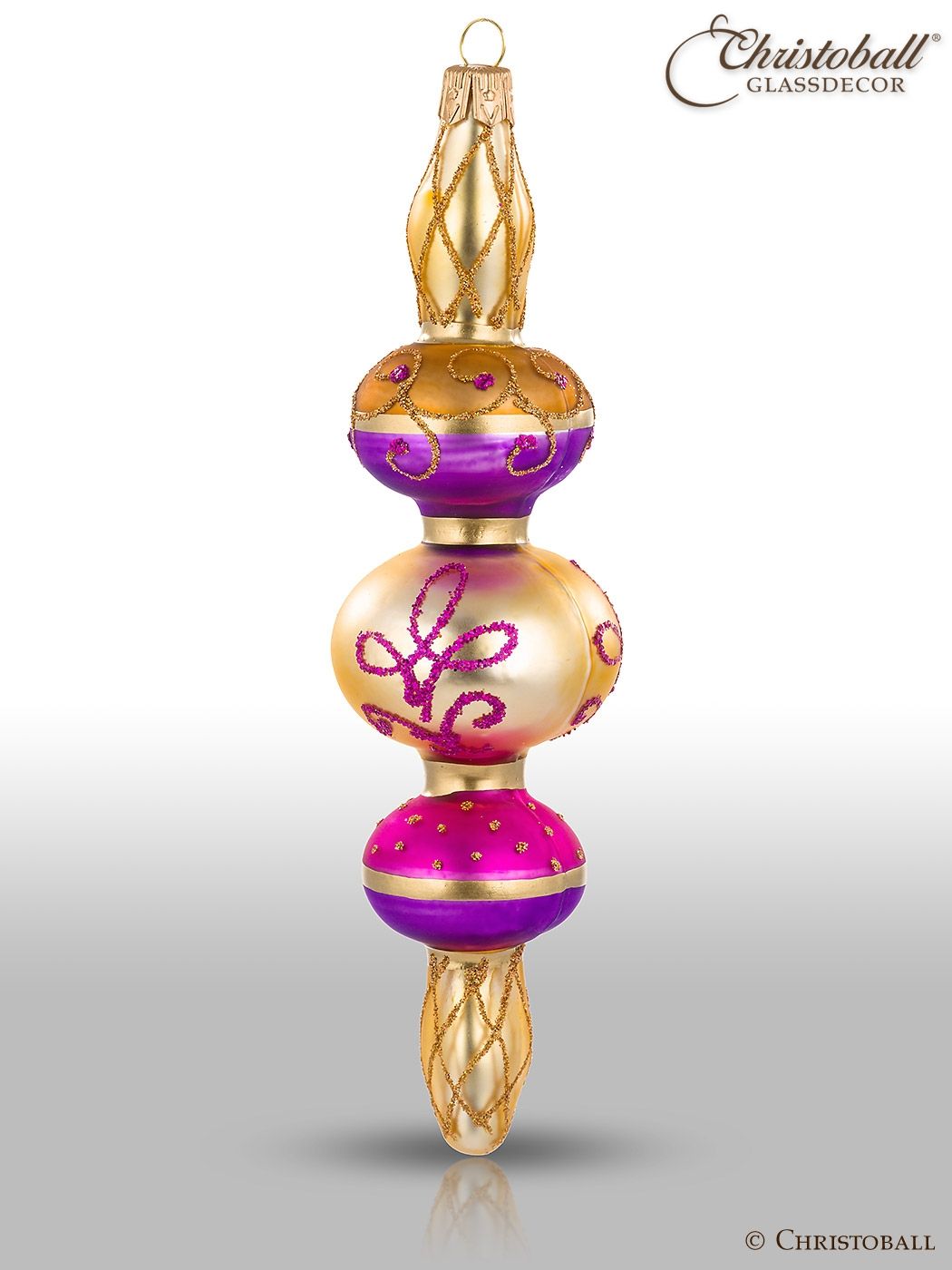 Magic Oriental - Form 3 Pink-Lila-Braun