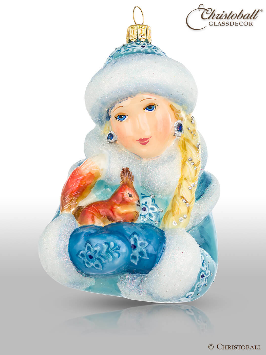 Nostalgia Kollektion - Mädchen mit einem Eichhörnchen