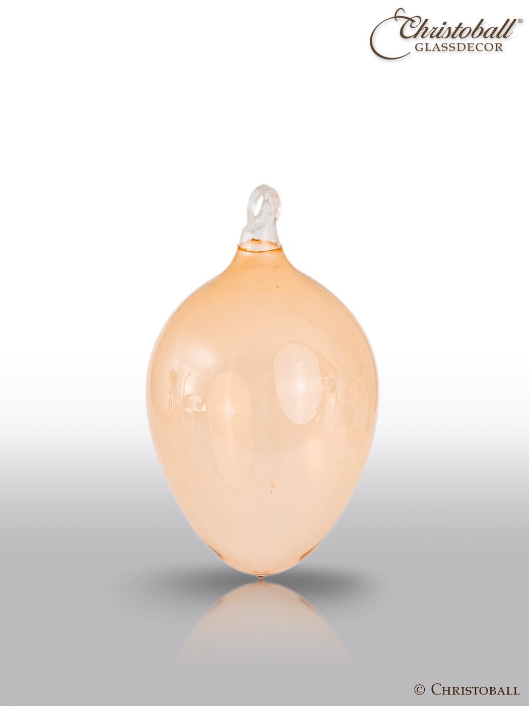 Pure Transparent Egg M - Apricot