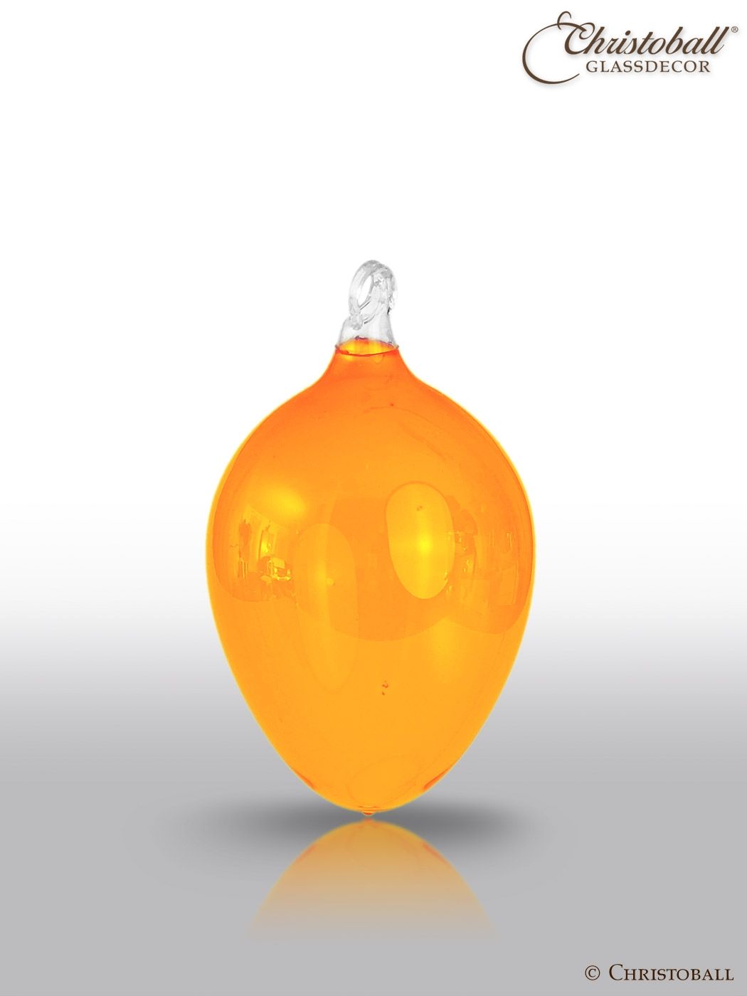 Pure Transparent Egg M - Happy Orange