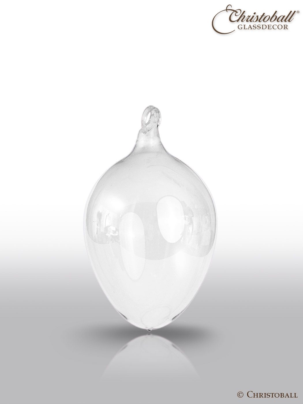 Pure Transparent Egg M - Kristall-Klar