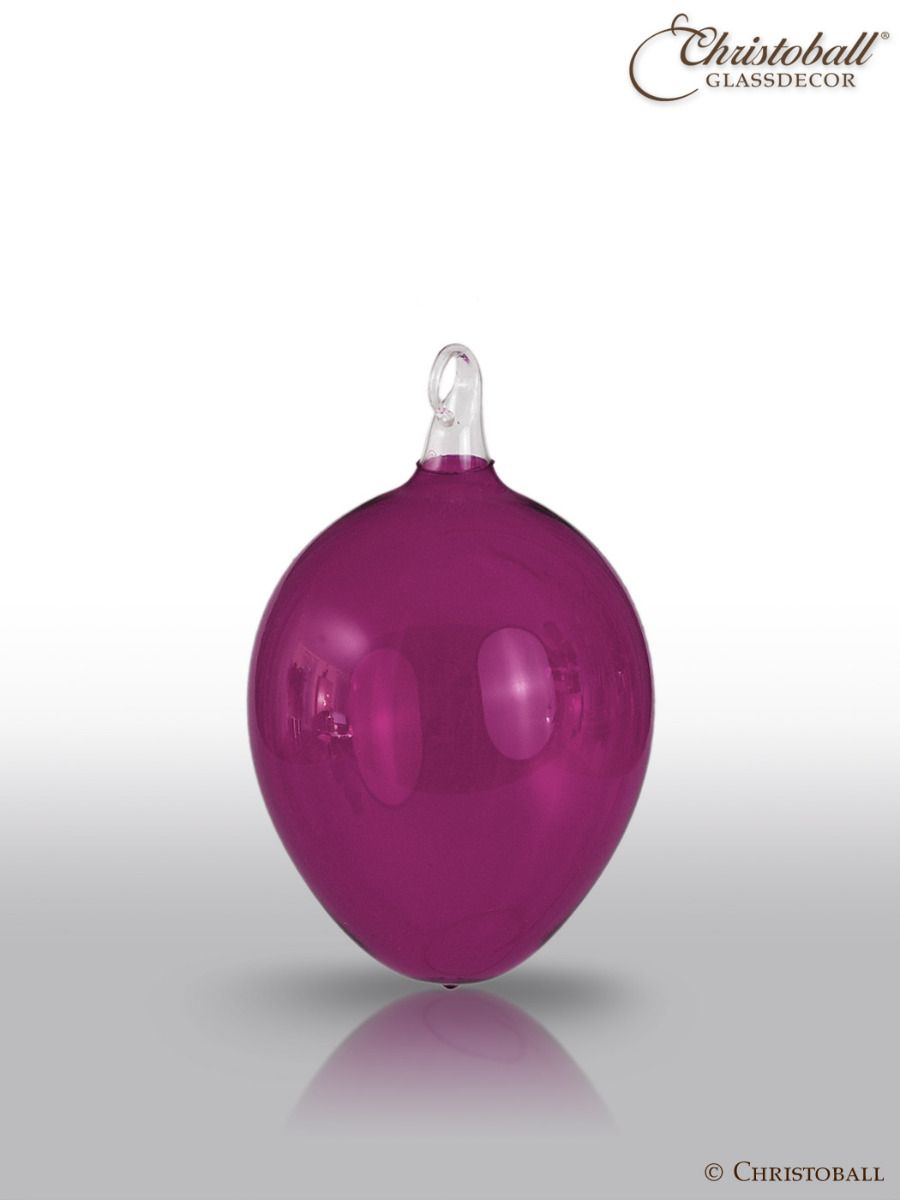 Pure Transparent Egg M - Pflaumen Violet