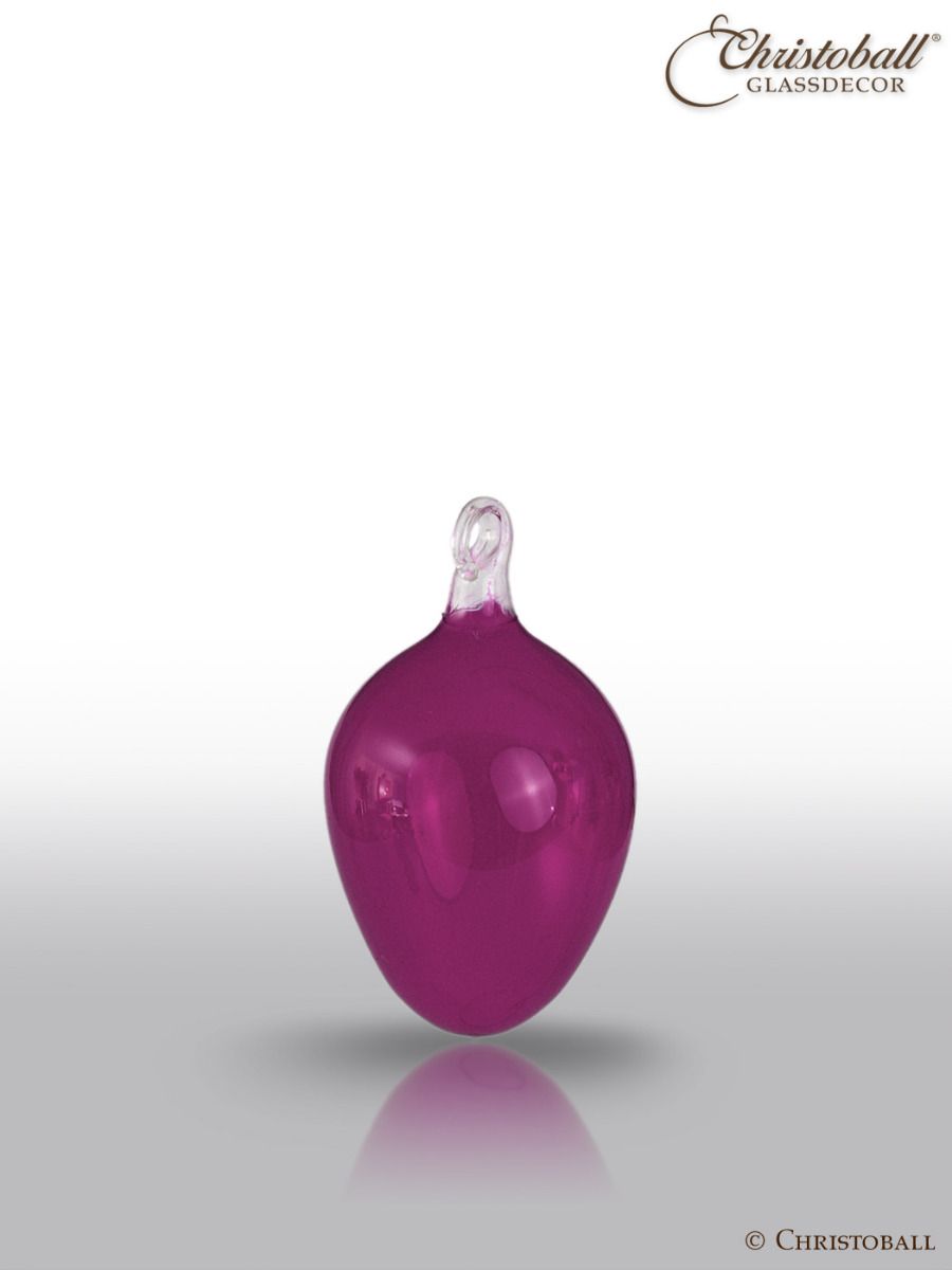 Pure Transparent Egg S - Pflaumen Violet