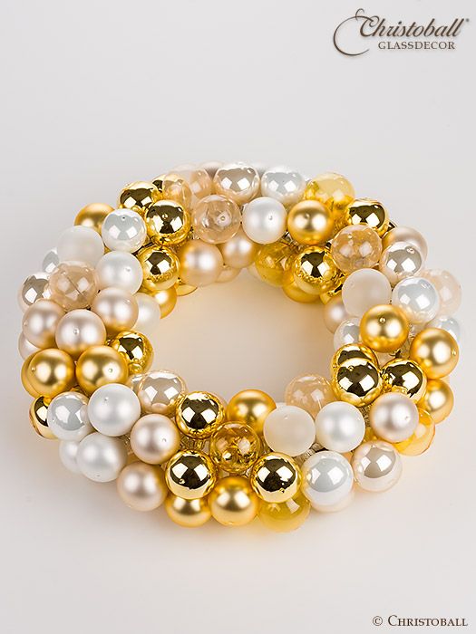 Pure Traumkranz - Gold - Creme