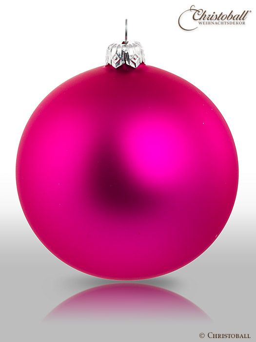 Weihnachtskugeln Pure Colour L