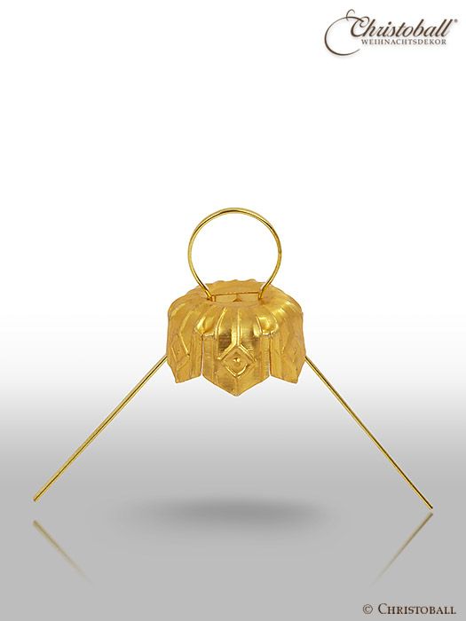 Ersatzteil Krone Goldfarben Größe 2