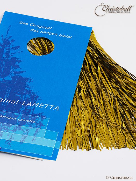 lametta aufbewahren Echtes Lametta, Stanniollametta, 75g