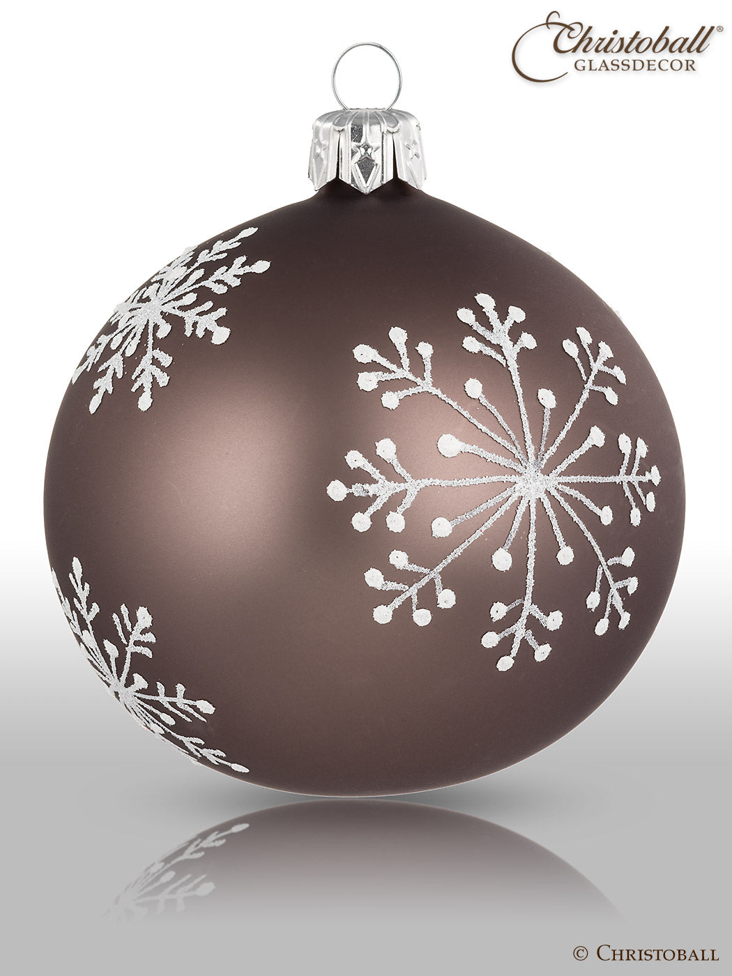 Schneeflöckchen Christbaumkugeln