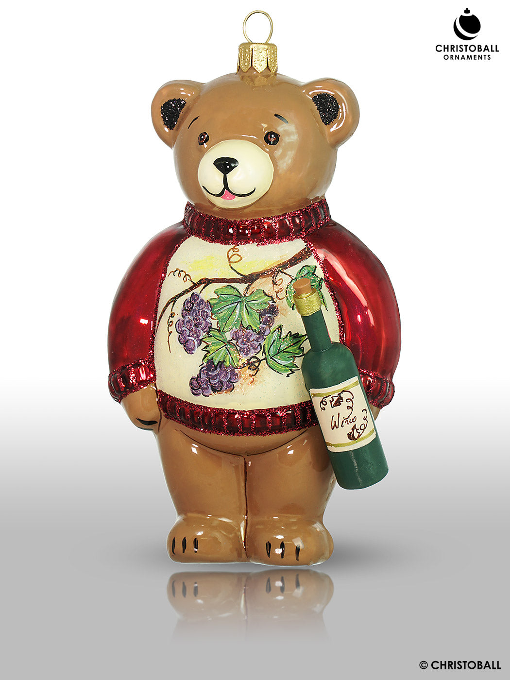 Exklusive Form - Teddy Bär - Weinkenner, Sommelier