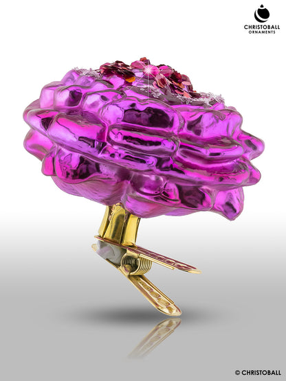 Pfingstrose mit Clip, Pink