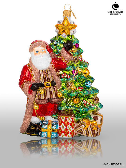 Huras Family - Limited Edition - Santa am Weihnachtsbaum
