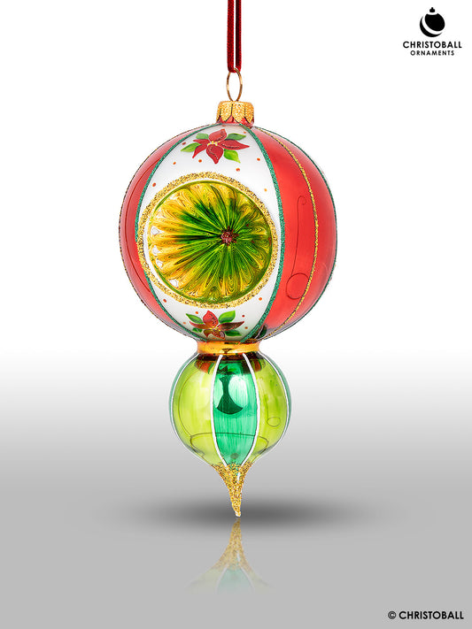 Huras Family - Ornament Weihnachtszauber Poinsettia-Glanz