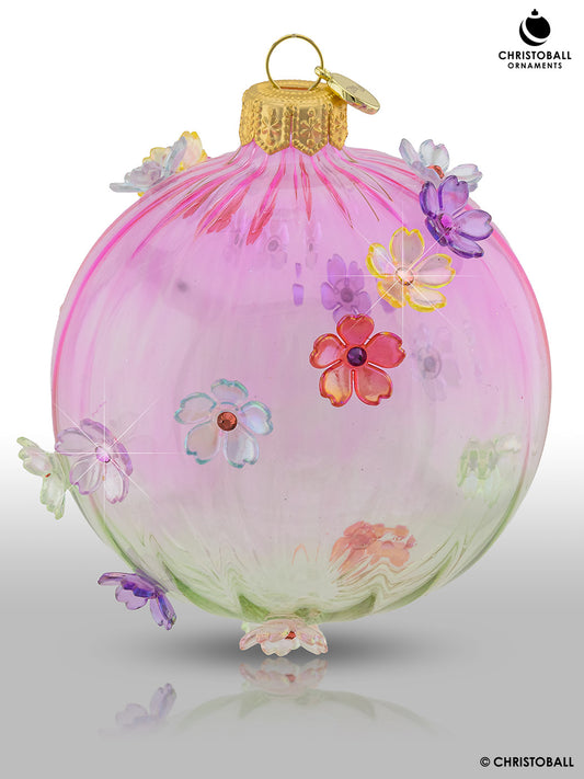 Les Exclusives - Kugelornament Blütenzauber
