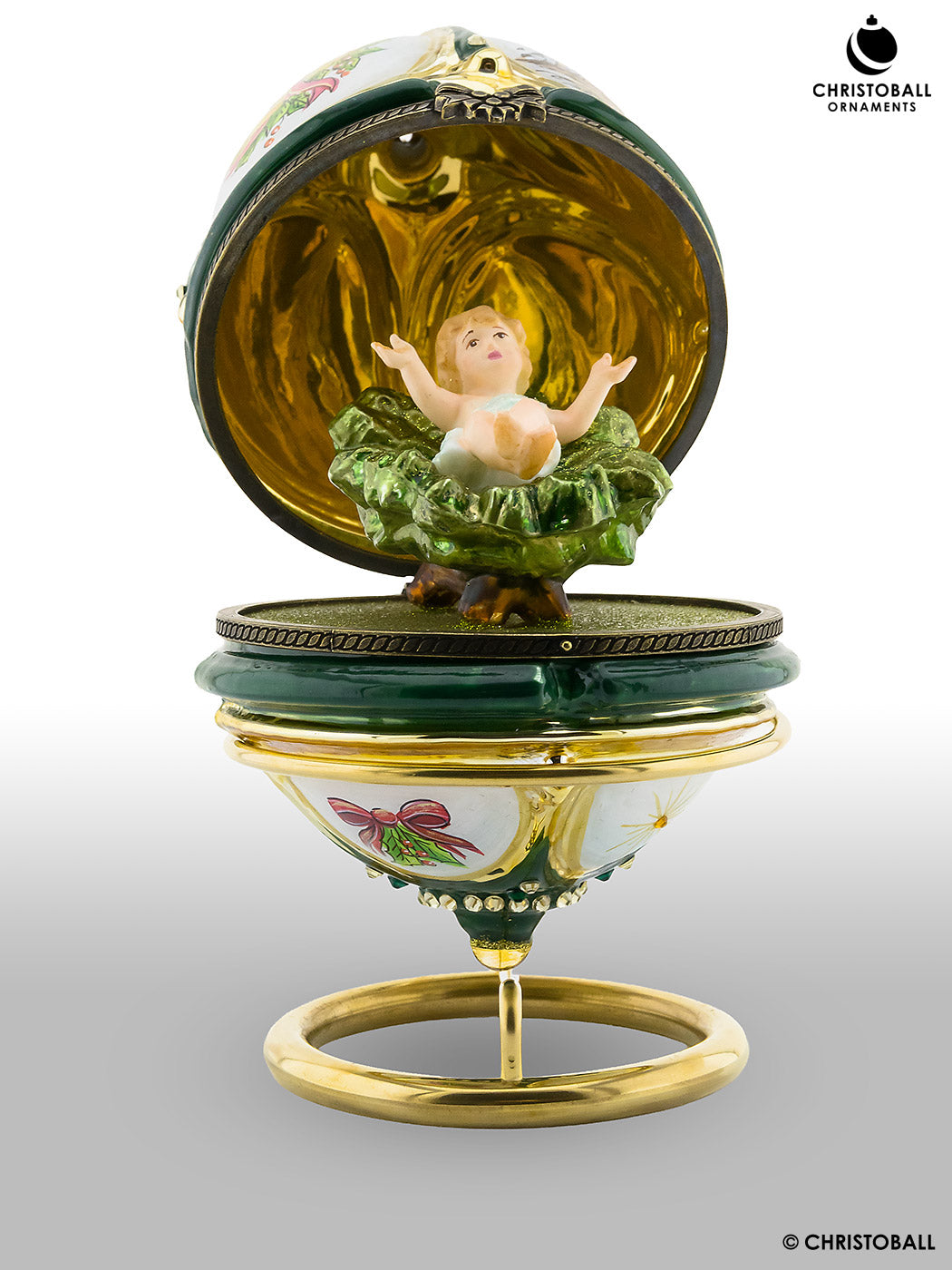 Komozja Family - Premium - Ei mit verborgenem Jesus-Kind