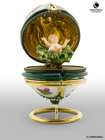 Komozja Family - Premium - Ei mit verborgenem Jesus-Kind