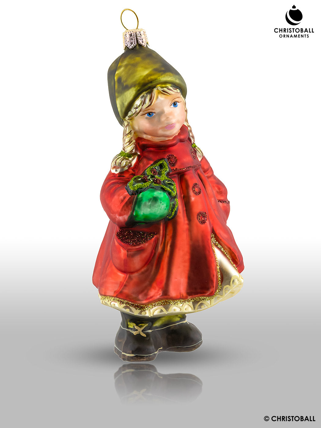 Viktorianische Kollektion - Mädchen mit Blumen