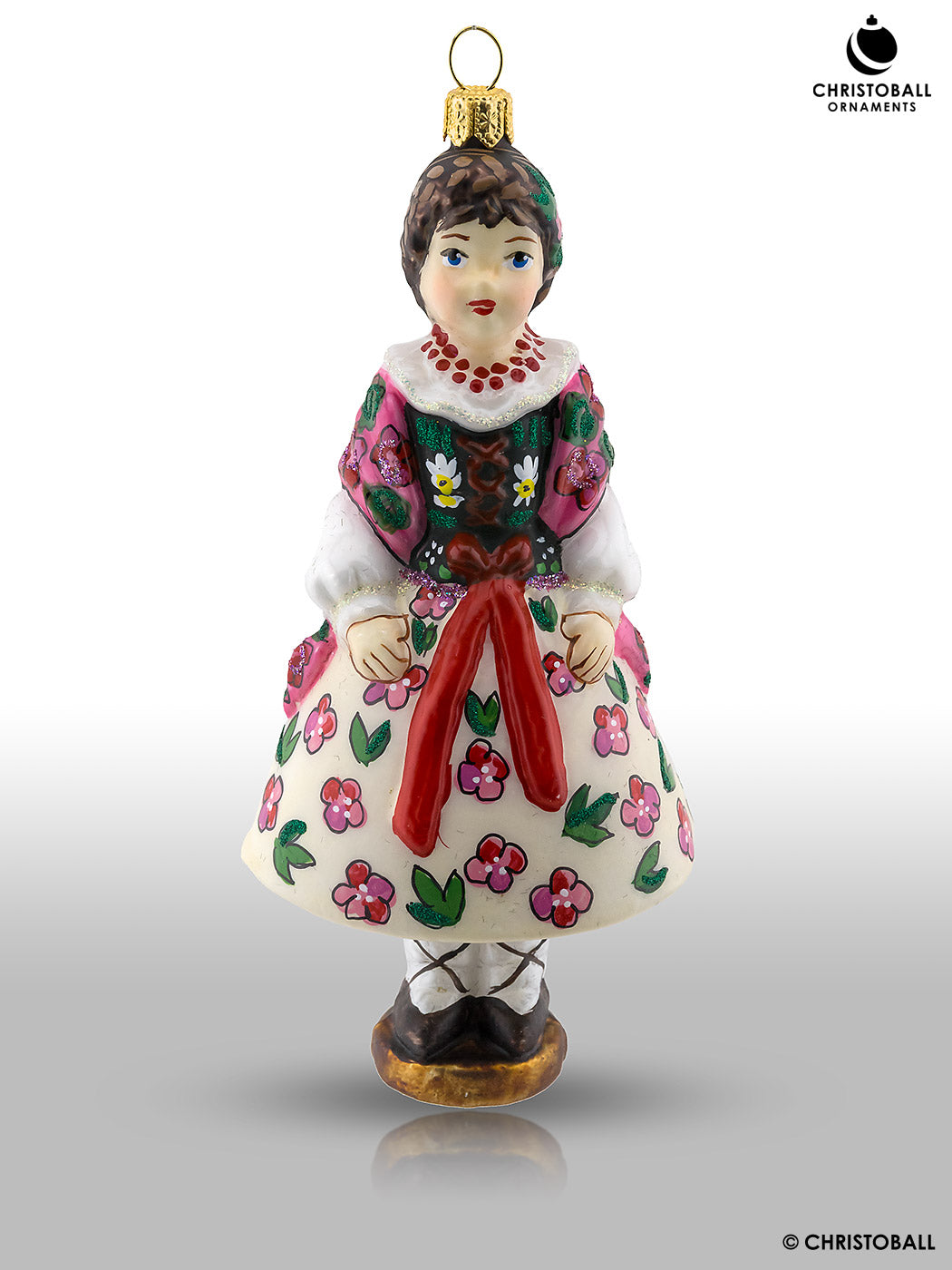 Polnische Folklore "Podhale-Trachten" Kollektion in Holzschatulle