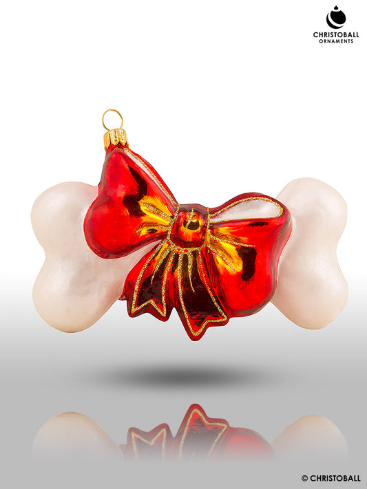 Huras Family - Hundeknochen mit Schleife