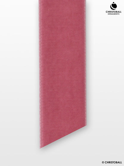 Velvet, Samtband - Altrosa, 2,2 cm breit (Meterware)