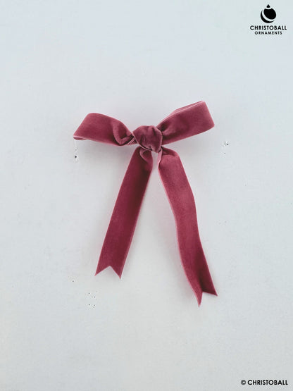 Velvet, Samtband - Altrosa, 2,2 cm breit (Meterware)