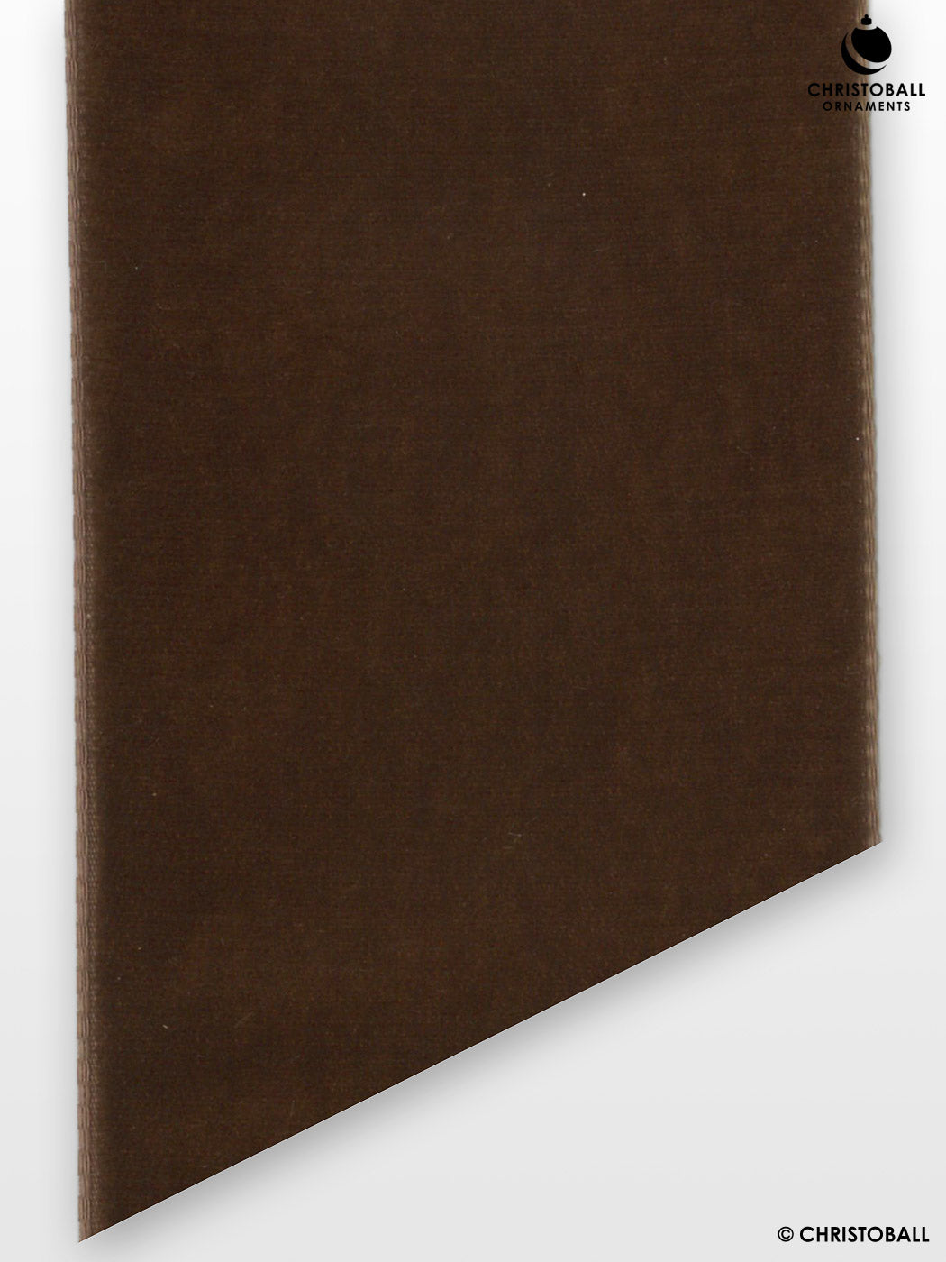 Velvet, Samtband - Braun, 5,0 cm breit (Meterware)