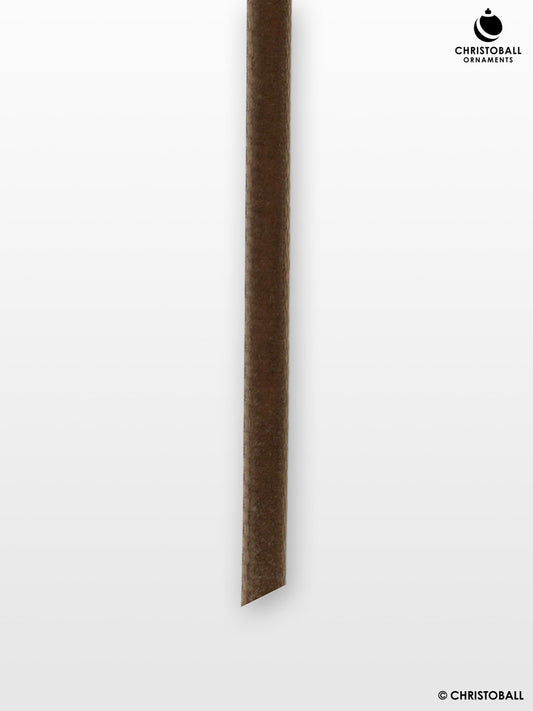 Velvet, Samtband - Braun, 0,5 cm breit (Meterware)