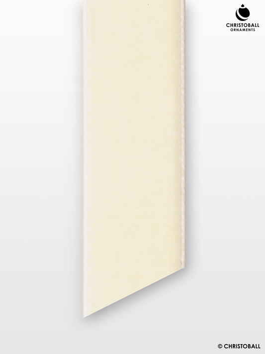 Velvet, Samtband - Creme, 2,2 cm breit (Meterware)
