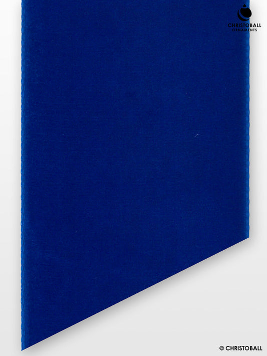 Velvet, Samtband - Royal-Blau, 5,0 cm breit (Meterware)