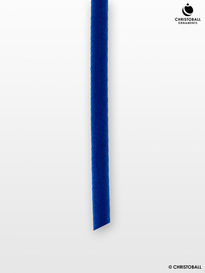 Velvet, Samtband - Royal-Blau, 0,5 cm breit (Meterware)