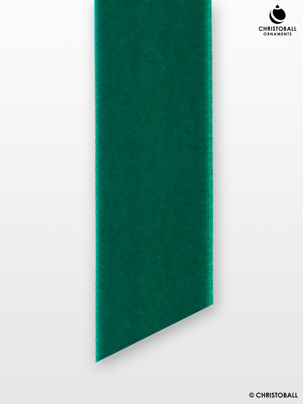 Velvet, Samtband - Smaragd-Grün, 2,2 cm breit (Meterware)