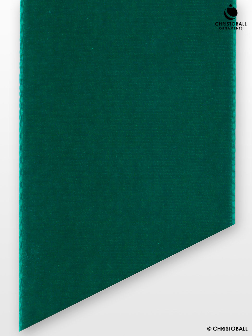 Velvet, Samtband - Smaragd-Grün, 5,0 cm breit (Meterware)