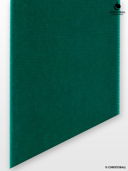 Velvet, Samtband - Smaragd-Grün, 5,0 cm breit (Meterware)